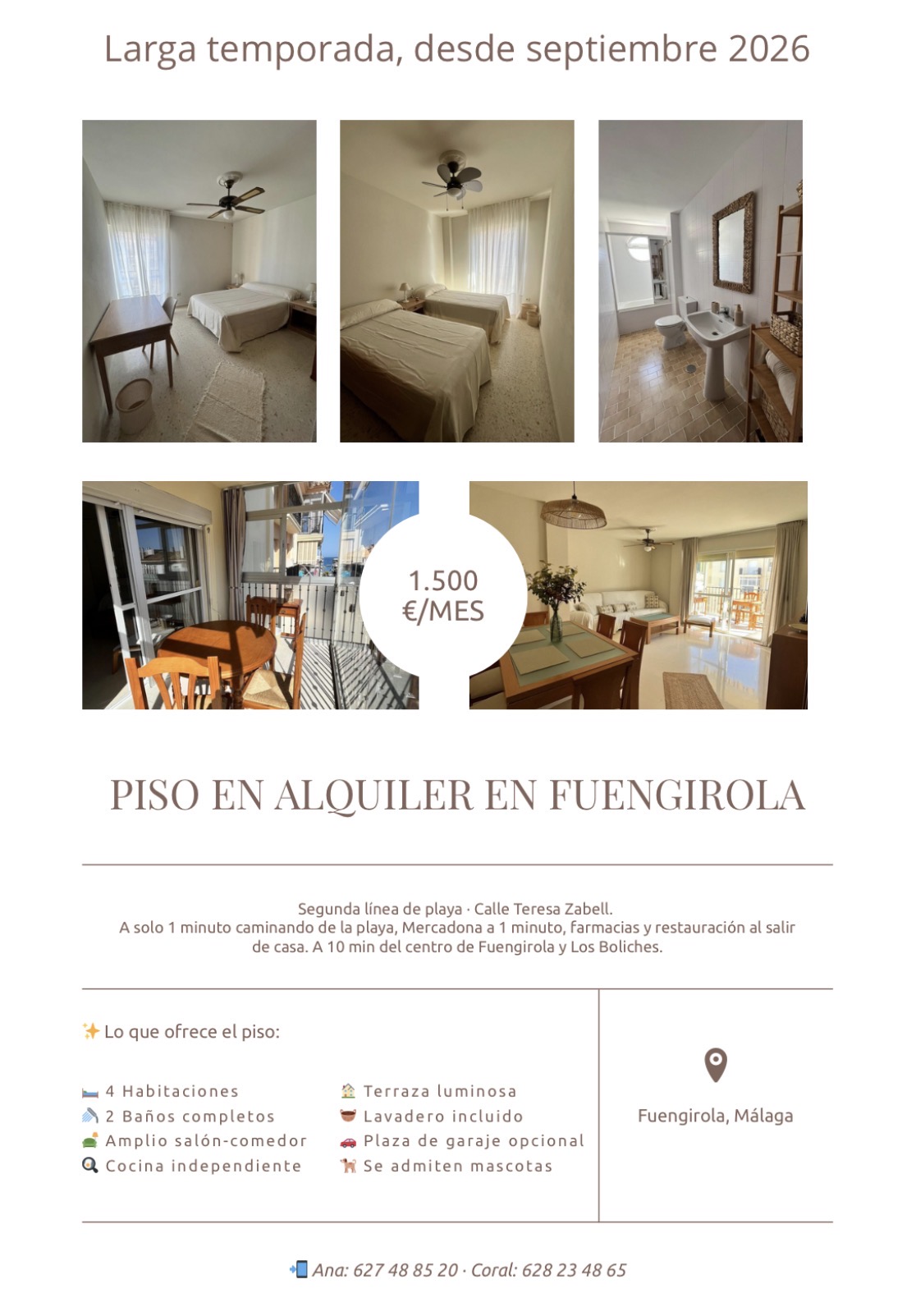 Alquilo piso en Fuengirola — imagen 1 de 1