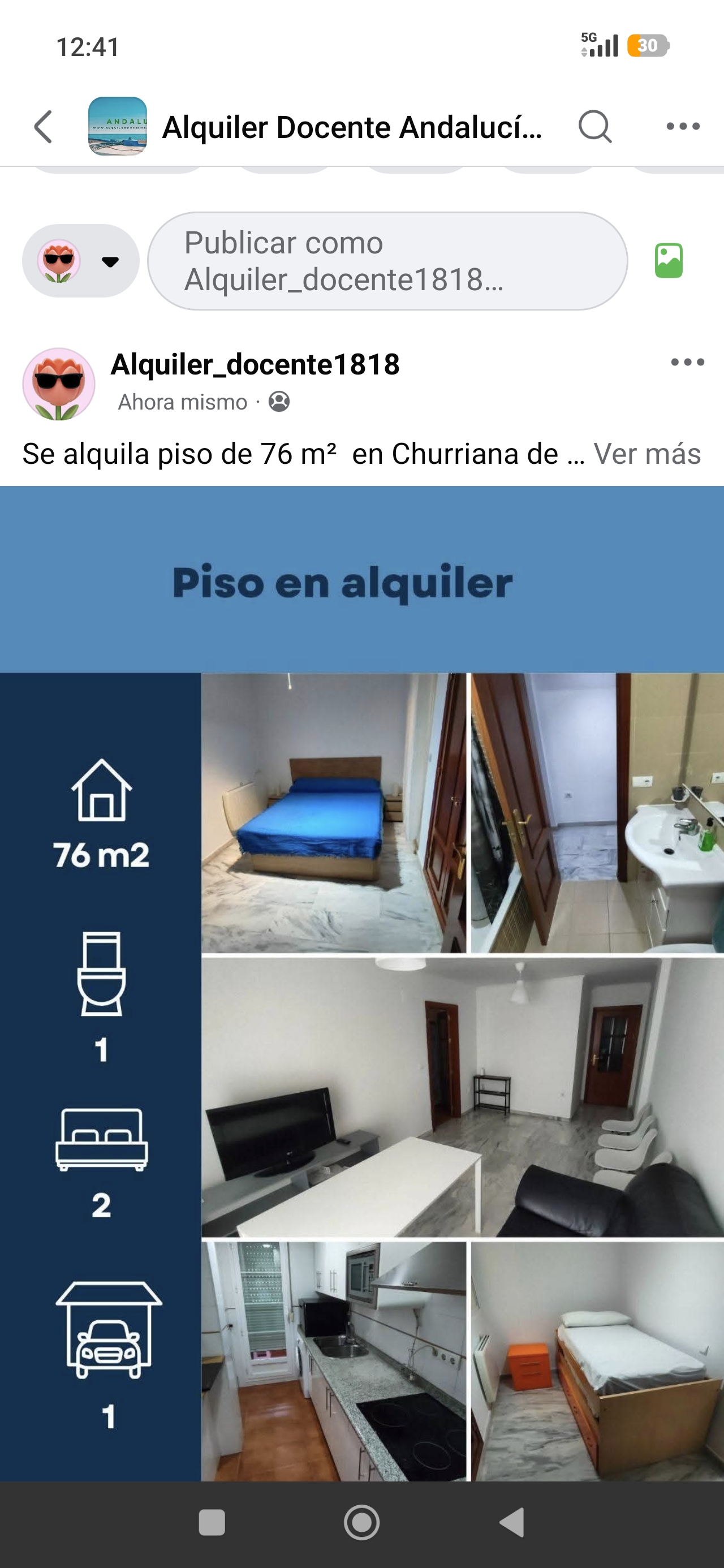 Piso en Churriana de la Vega — imagen 1 de 7