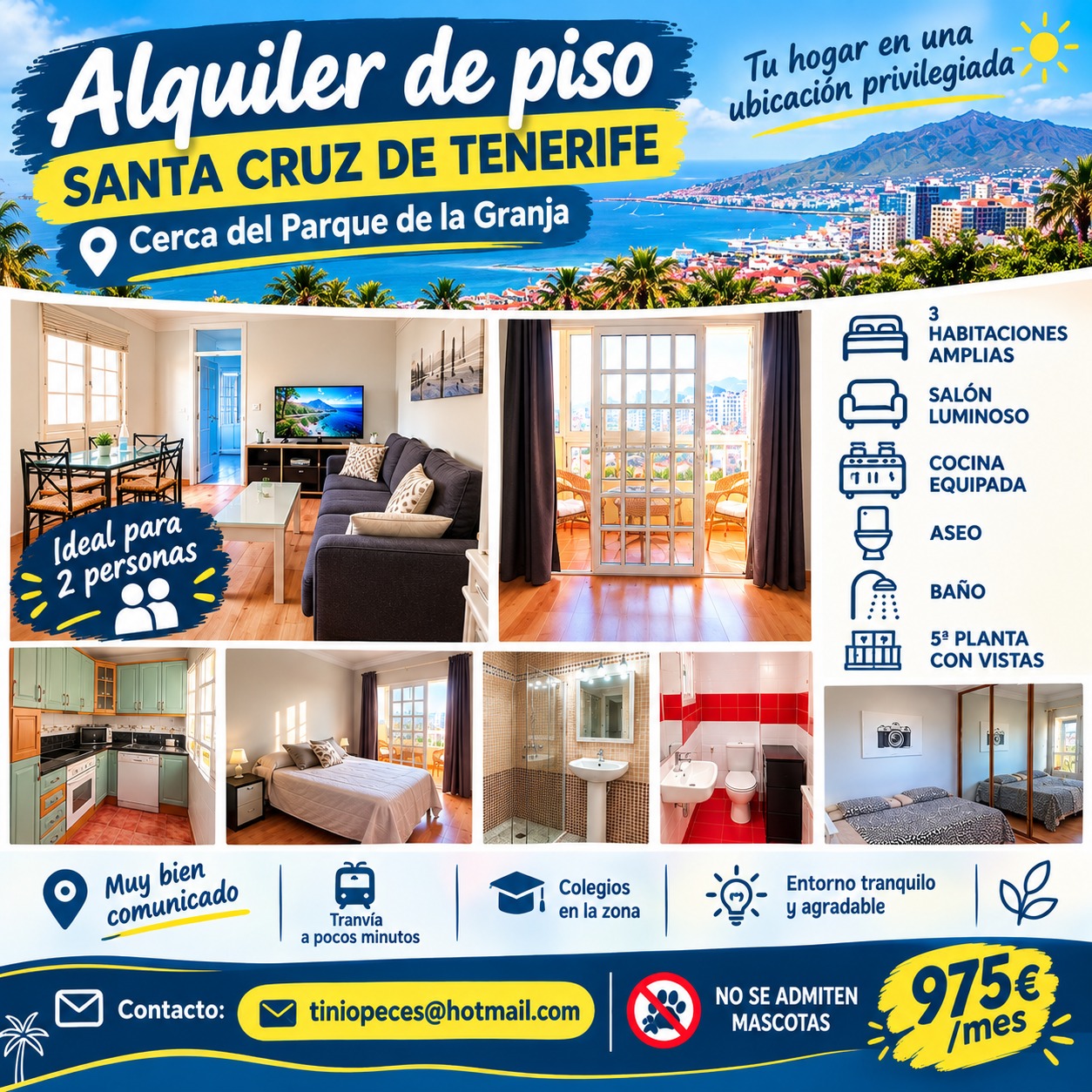Alquiler piso en Santa Cruz — imagen 1 de 1